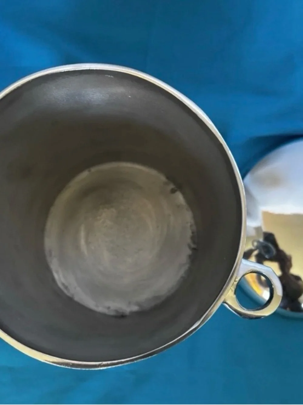 Vintage ice cream bucket with scoop